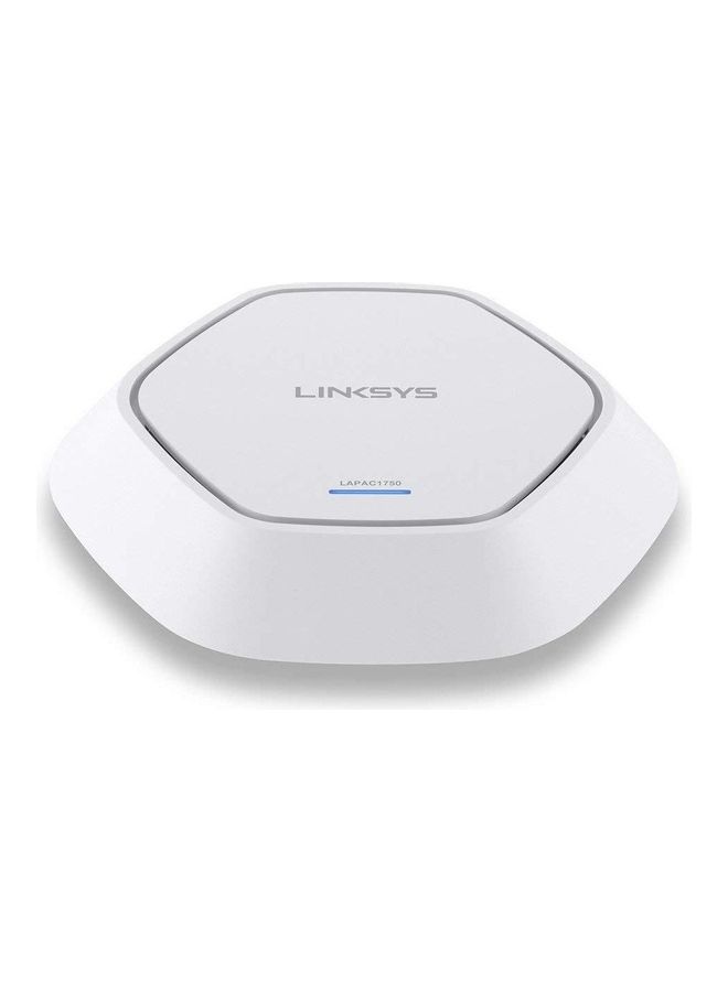 Dual Band Business Wireless Access Point Router With PoE 1750 Mbps White