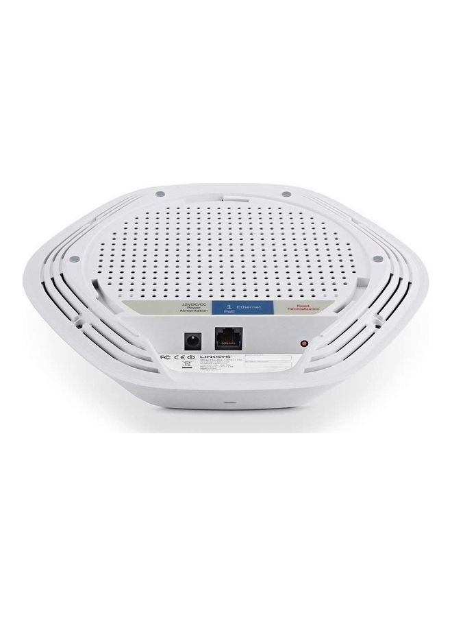 Dual Band Business Wireless Access Point Router With PoE 1750 Mbps White