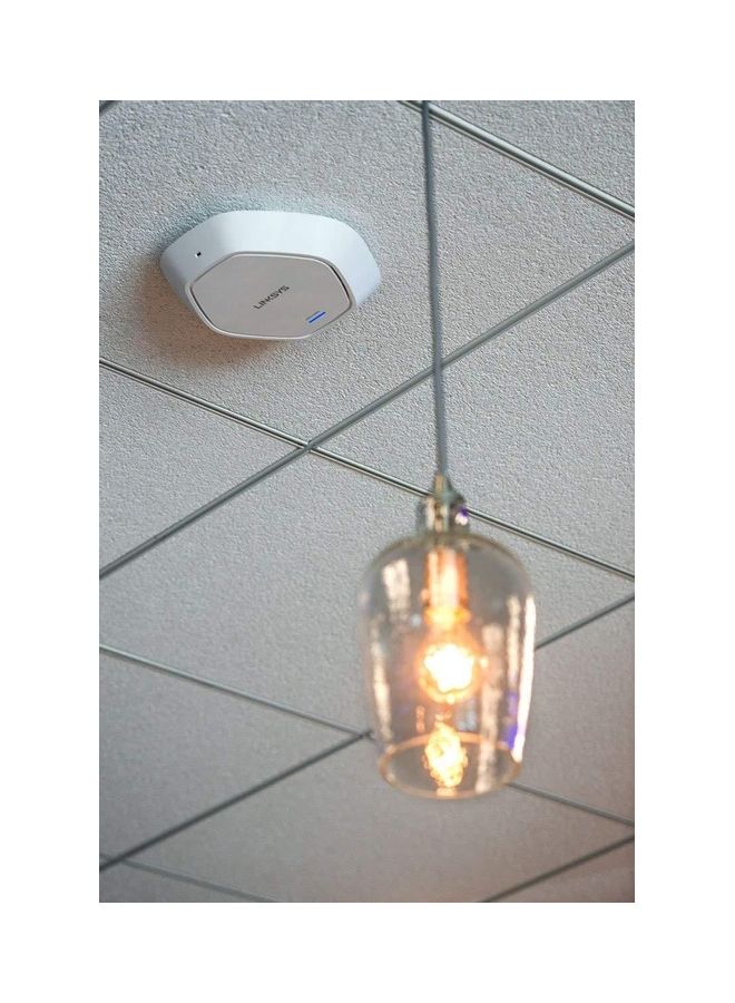 Dual Band Business Wireless Access Point Router With PoE 1750 Mbps White