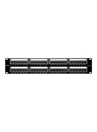 48-Port Patch Panel Cat 6 Switch Black - v1612272041/N44123927A_1