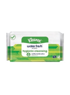 Water Fresh 24 Wipes Green
