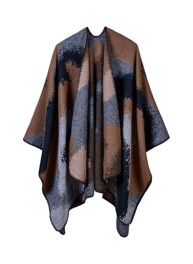 Fashion Women Poncho Cardigan Sweater Shawl Multicolour - Image 1