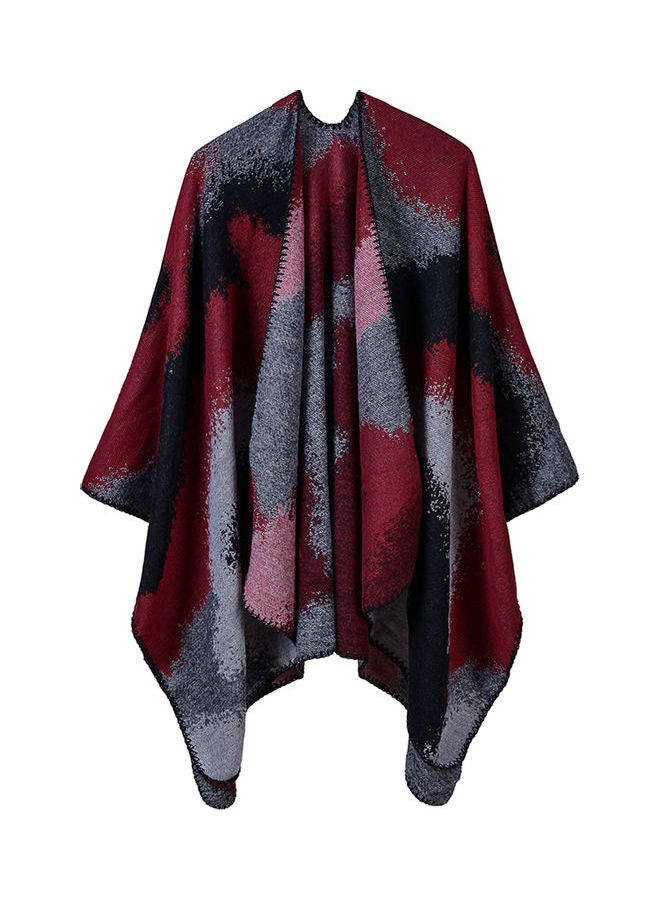 Fashion Women Poncho Cardigan Sweater Shawl Multicolour - Image 1