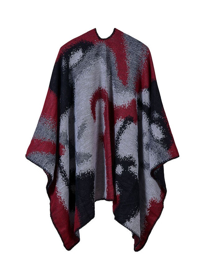 Fashion Women Poncho Cardigan Sweater Shawl Multicolour - Image 2