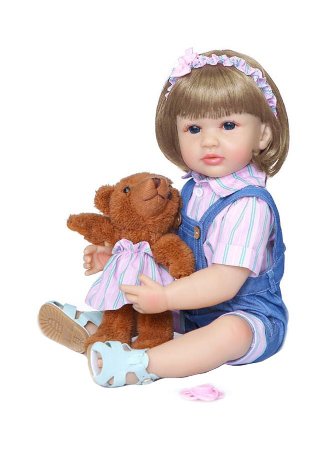 بيوينتي دمية طفلة من السيليكون 56سم - Image 1