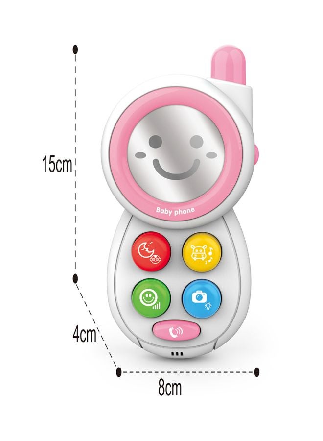 HUANGER Mobile Baby Cell Phone With Flashing Vocal Musical Early Sounding Educational Toy 8x4x15cm  - Image 3
