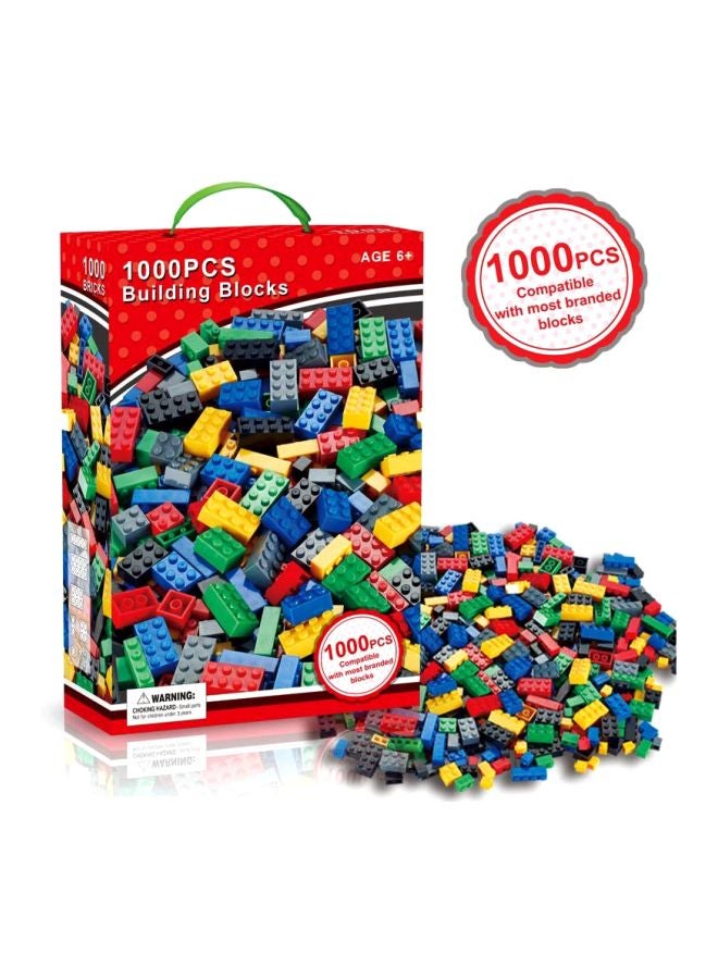 بيوينتي طقم مكعبات بناء يمكنك تركيبها بنفسك مكونة من 1000 قطعة - Image 2