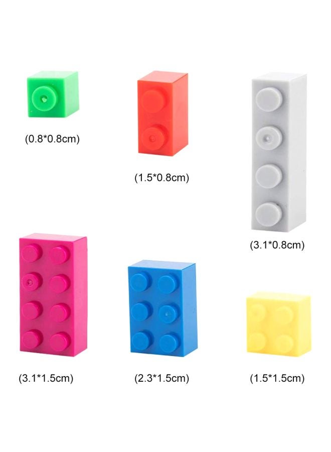 بيوينتي طقم مكعبات بناء يمكنك تركيبها بنفسك مكونة من 1000 قطعة - Image 3