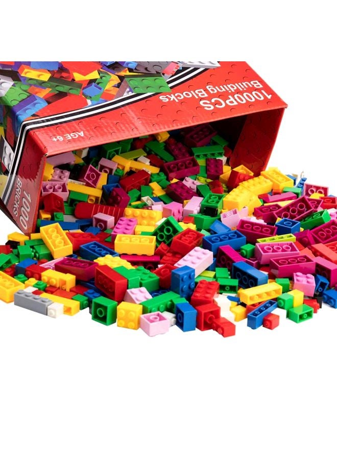 بيوينتي طقم مكعبات بناء يمكنك تركيبها بنفسك مكونة من 1000 قطعة - Image 4