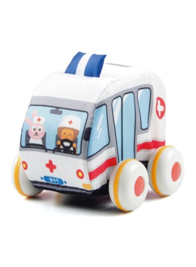 Baby love 2-Piece Cartoon Cloth Pullback Cars 33-1813221 22x15 x18cm  - Image 4