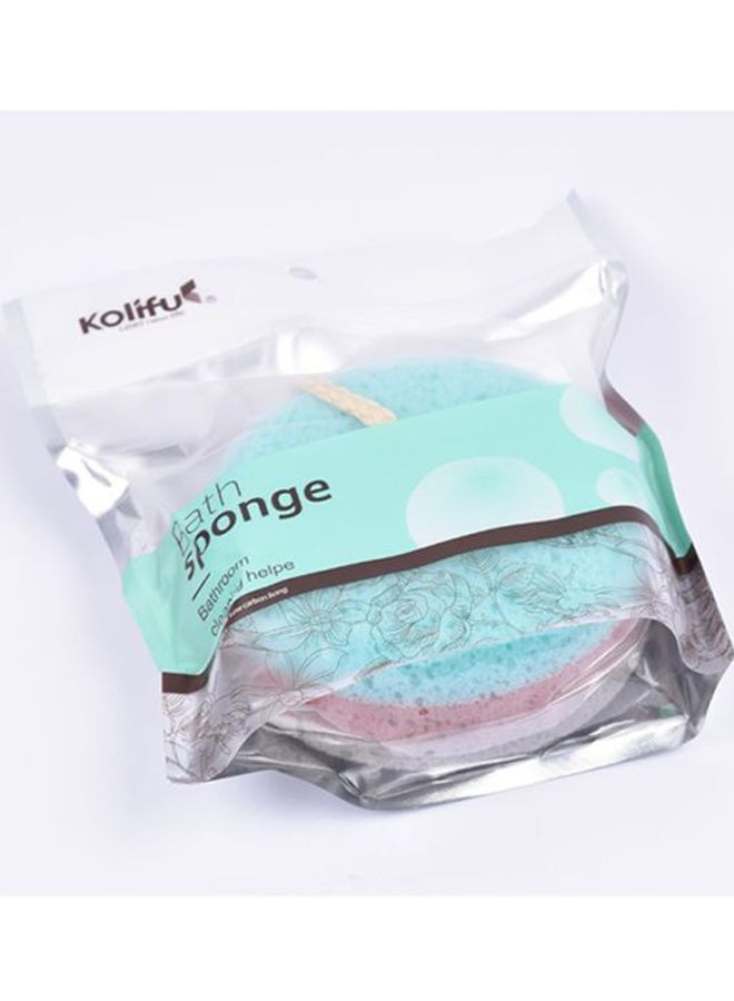 Home Concept Foam Bath Shower Sponge Blue/Brown/Grey 20x18x5cm  - Image 2