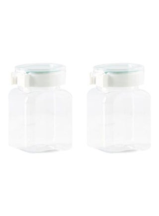 2-Piece Easy Click Square Canister Set Clear - v1612277899/N37828676A_1