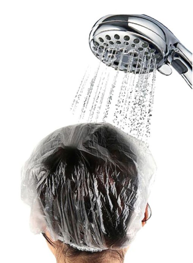 Generic 50-Piece Disposable Shower Cap Set White  - Image 2