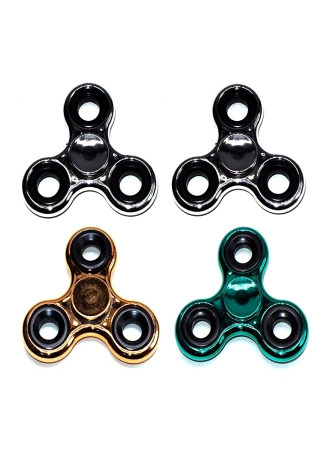 Cool Baby 4-Piece Stainless Steel Fidget Spinner Set 6.5x0.65x6.5cm  - Image 3