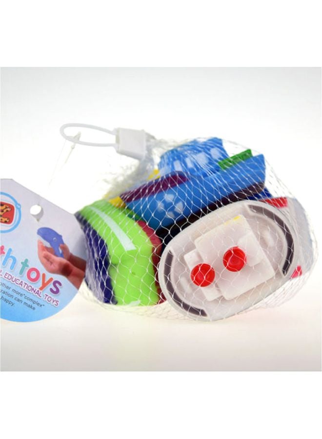Beauenty Pack Of 6 Soft Rubber Water Jet Boat Bath Toys 8.5x5x4.5cm - Image 2