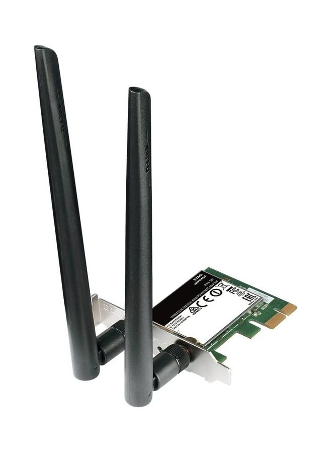 D-Link Wireless Ac1200 Dual Band Pci Express Adapter Black  - Image 3