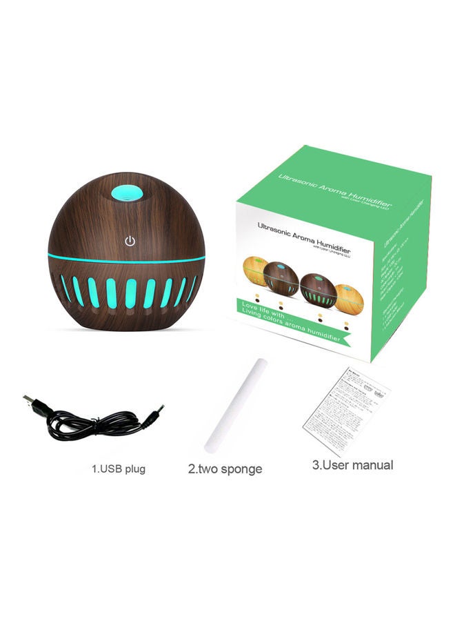 Ultrasonic Aroma Humidifier 220W Dark Brown - Image 2