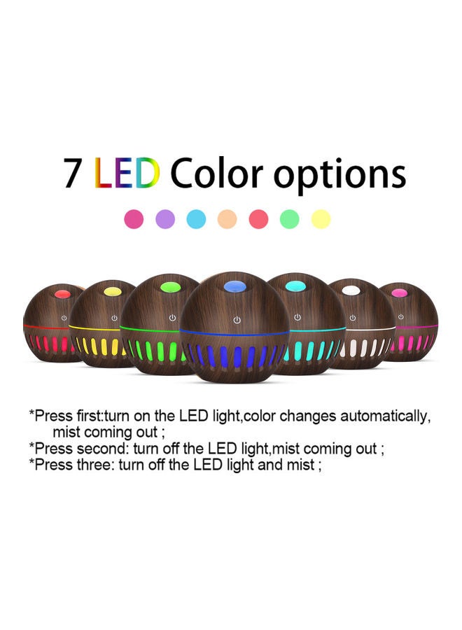 Ultrasonic Aroma Humidifier 220W Dark Brown - Image 4