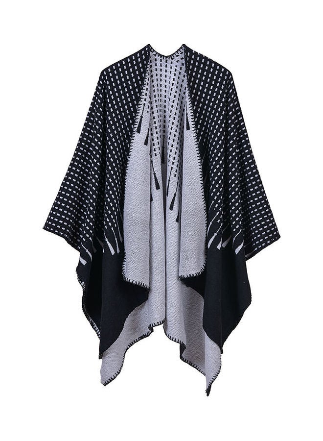 Fashion Women Faux Cashmere Sweater Shawl Multicolour