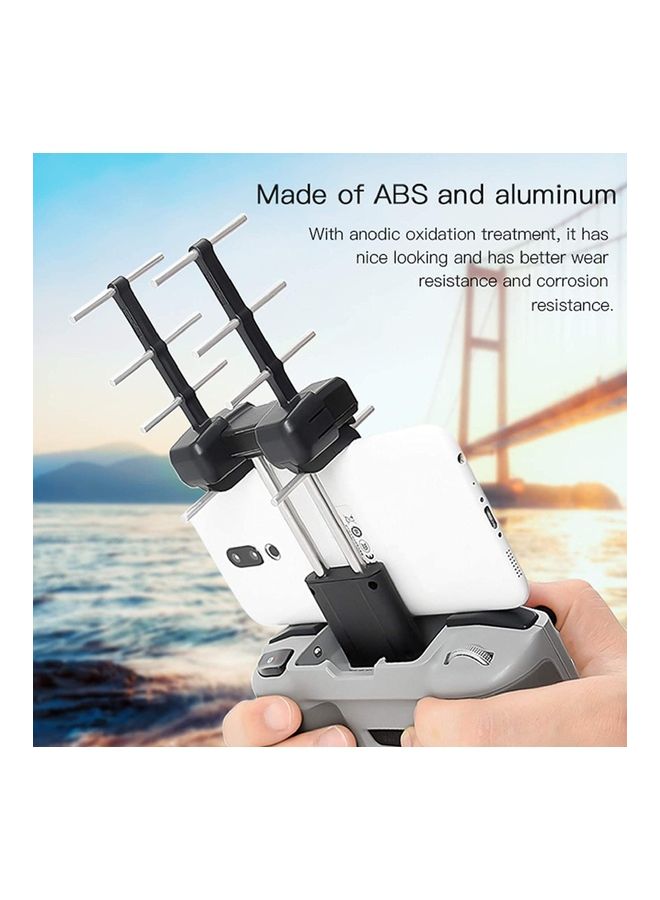 Generic - Extender Antenna 2.4Ghz Controller Transmitter Booster Drone Accessories 8.8 x 6.1cm - Image 1