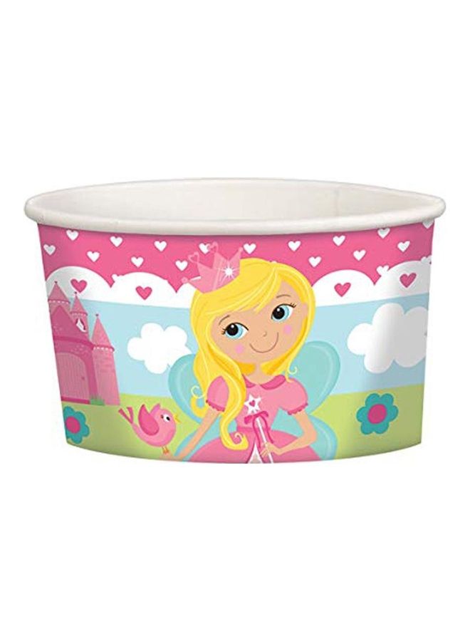 Amscan Pack Of 8 Woodland Princess Paper Treat Cups