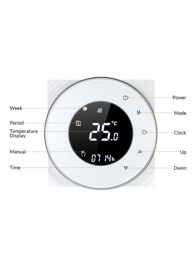 Temperature Controller With Touchscreen White/Black - Image 3