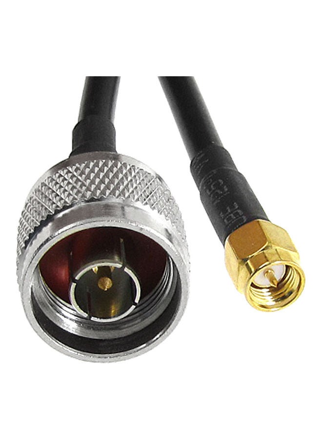 Wassalat N Male To SMA Male Cable Black 