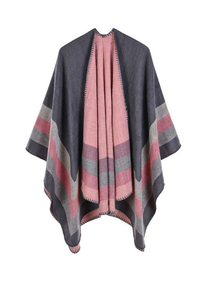 شال شتوي عصري للنساء من الكشمير الصناعي متعدد الألوان - Image 1