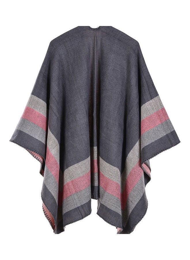 شال شتوي عصري للنساء من الكشمير الصناعي متعدد الألوان - Image 2