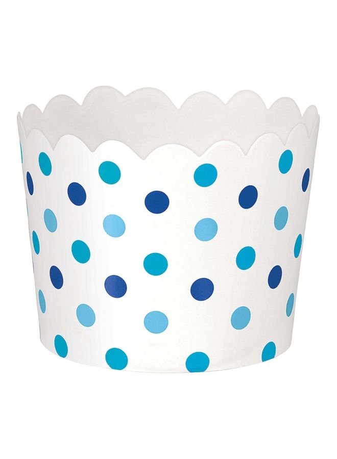 Amscan Pack Of 36 Chevron Dotted Paper Snack Cups