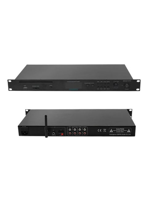 Multi-channel Media Player with CD,USB,FM,Bluetooth Black