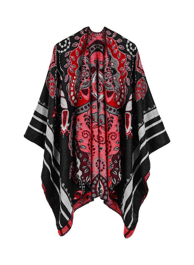 Fashion Women Faux Cashmere Sweater Shawl Multicolour