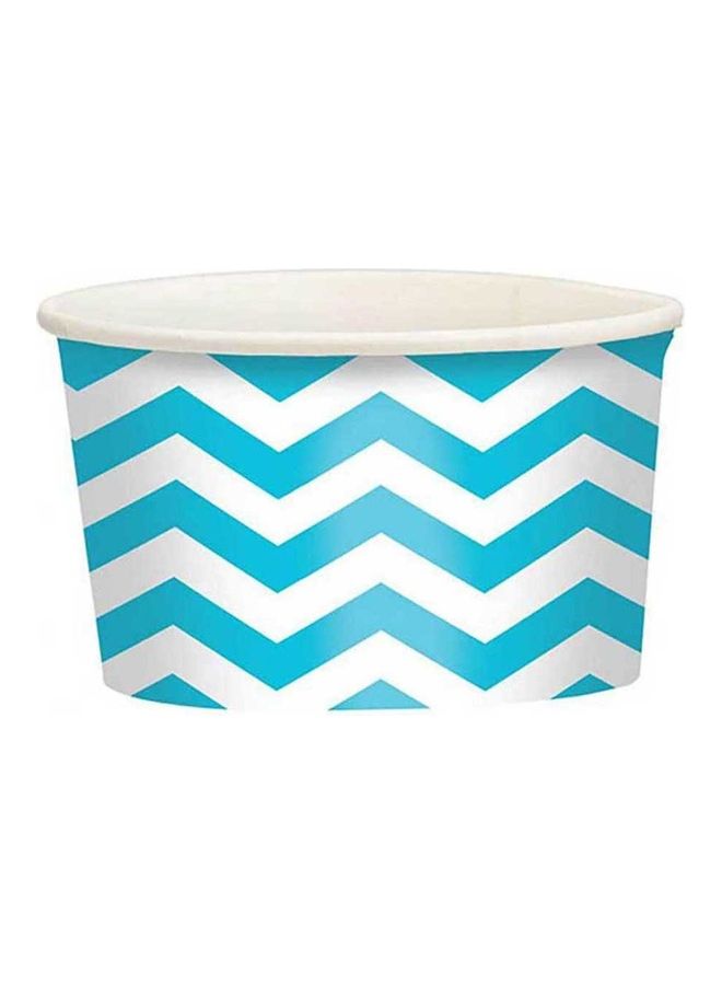 Amscan 20-Piece Set Chevron Design Treat Cups
