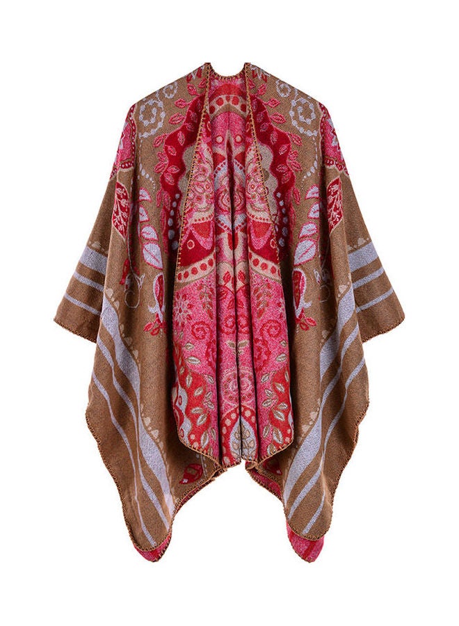 Fashion Women Faux Cashmere Shawl Multicolour  - Image 2