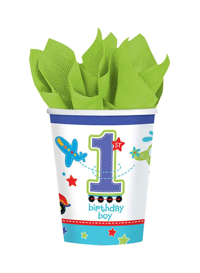 Amscan Pack Of 18 1st Birthday Paper Cups