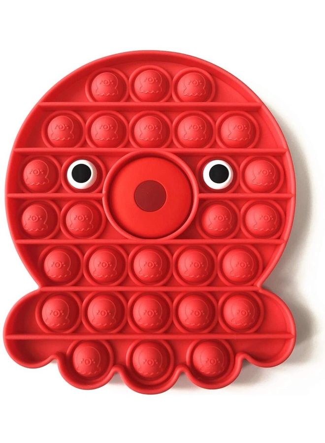 XiuWoo High-Quality Silicone Squeeze Push Pop Bubble Sensory Fidget Stress Relieve Squishy Toy 12.5x1.5x14.5cm - Image 1