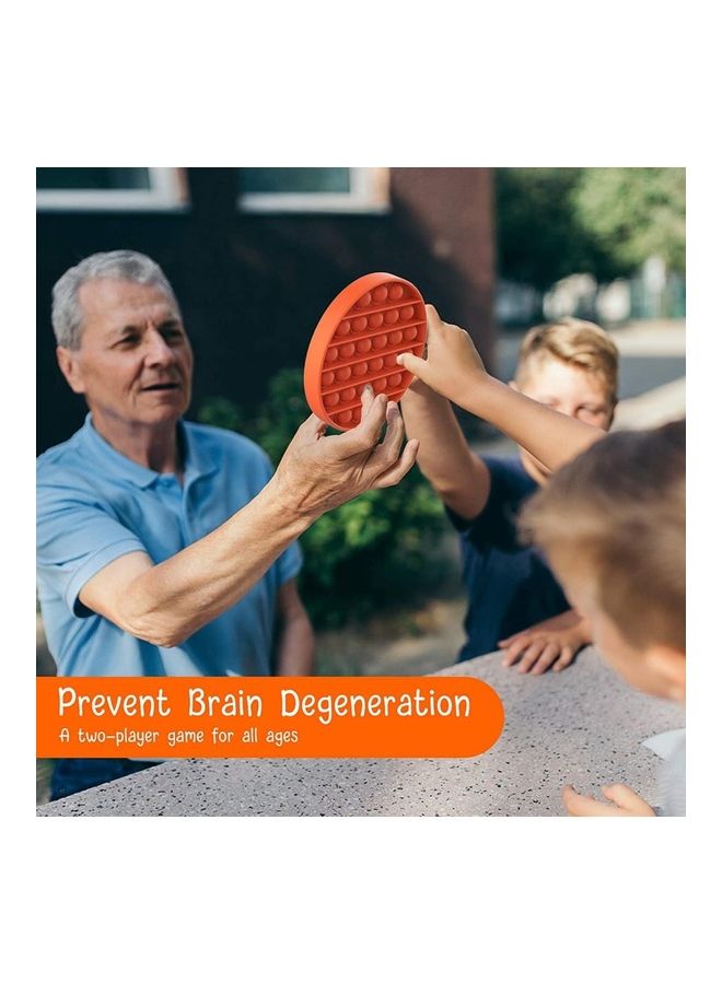 شو وو لعبة إسفنجية قابلة للضغط لتخفيف التوتر بتصميم فقاعة تعمل بالضغط للأطفال 12.7x1.5x12.7سم - Image 4