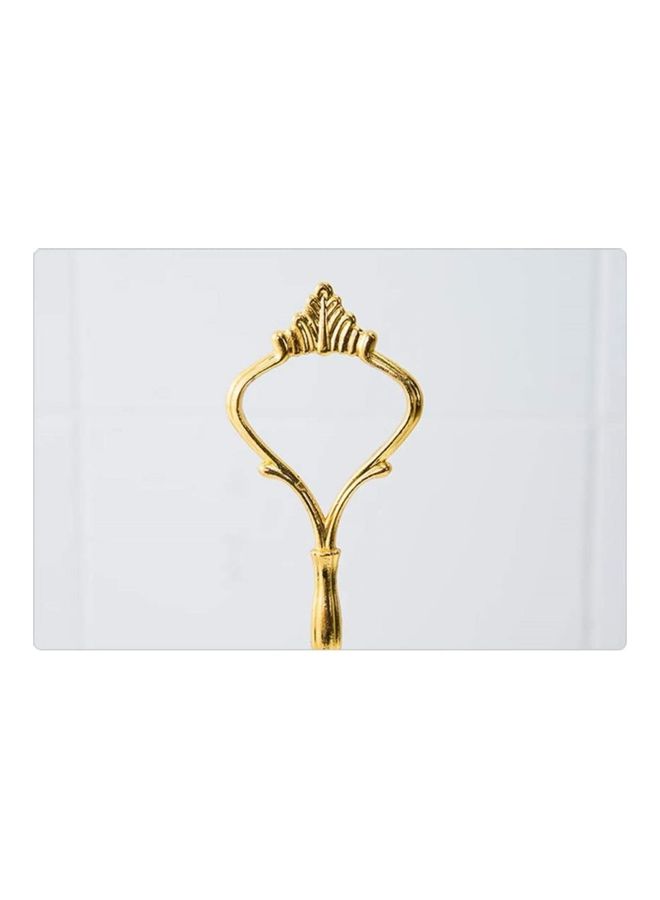 XiuWoo 1 Piece 3 Tier Cake Display Stand And Fruit Plate White 38cm - Image 5