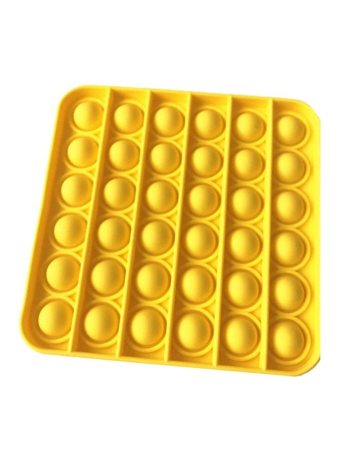 XiuWoo Non-Toxic Stress Relieve Silicone Squeeze Push Pop Bubble Sensory Fidget Squishy Toy 12.5x1.5x12.5cm - Image 1