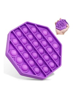 XiuWoo Push Pop Bubble Silicon Sensory Fidget Toy Multicolour Comfortable Bubbles 4.72x4.72inch  - Image 1