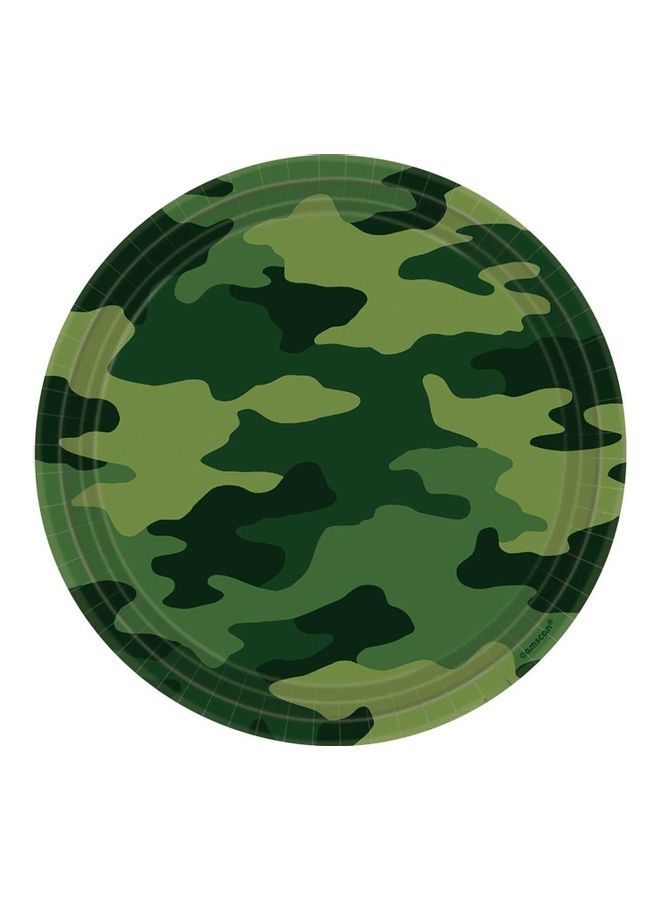 Amscan 8-Piece Printed Plate 9inch