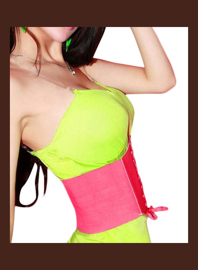 Elastic Cincher Wide Waistband Rose - Image 4