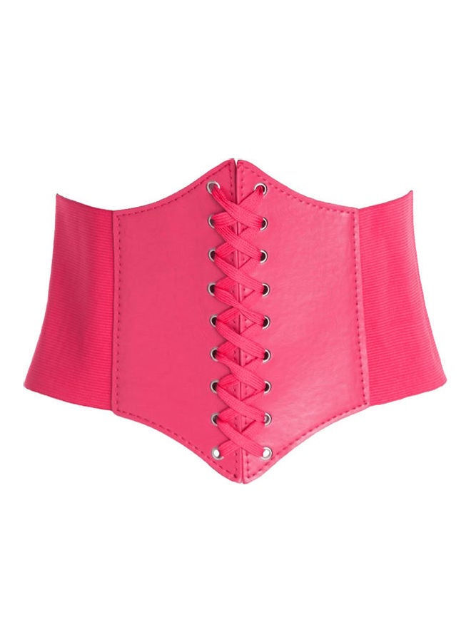 Elastic Cincher Wide Waistband Rose - Image 5