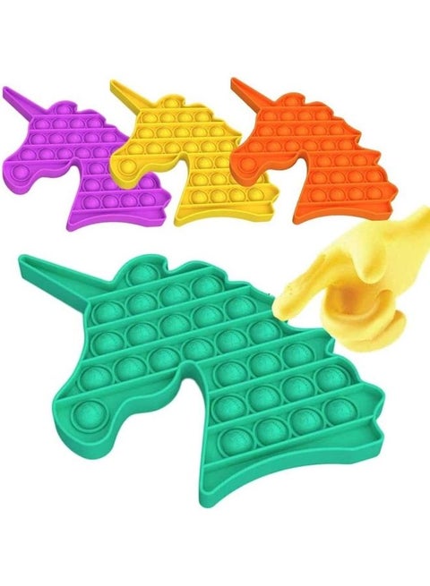 4-Piece Push Pop Bubble Sensory Fidget Toy