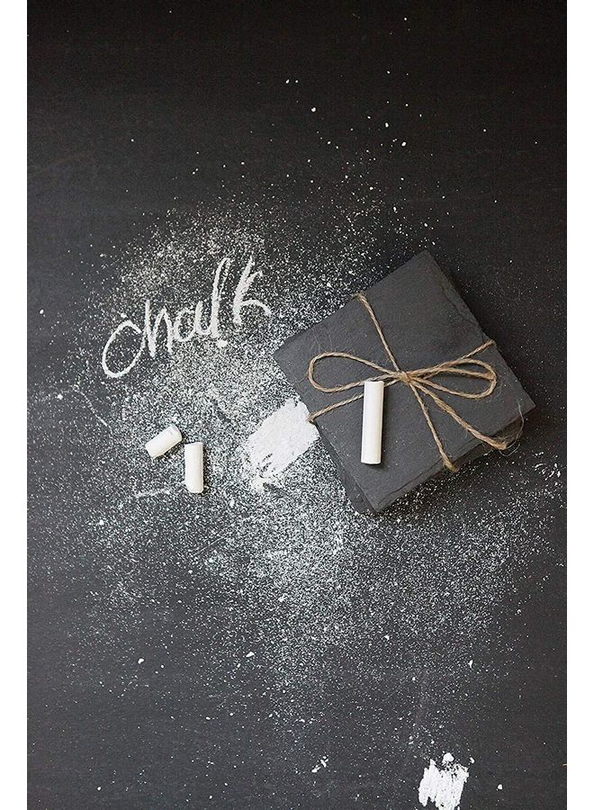 Slate Coaster black 10 x 10 x 1cm  - Image 3