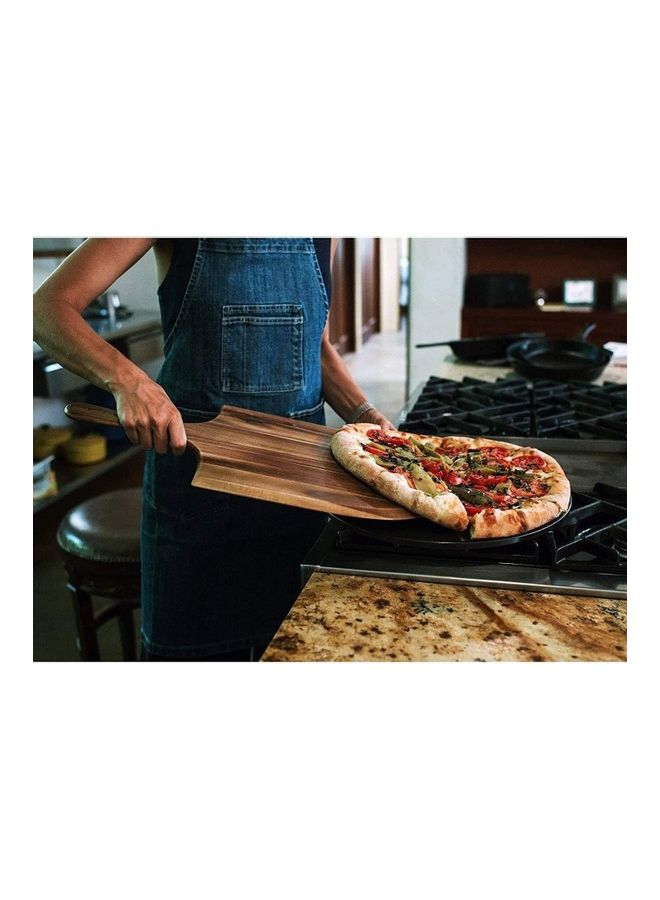 Pizza And Bread Baking Stones For Oven Grill black 40 x 2cm  - Image 3