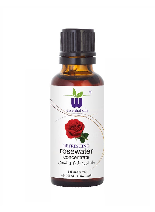W Rosewater Concentrate Oil 30ml - Image 1