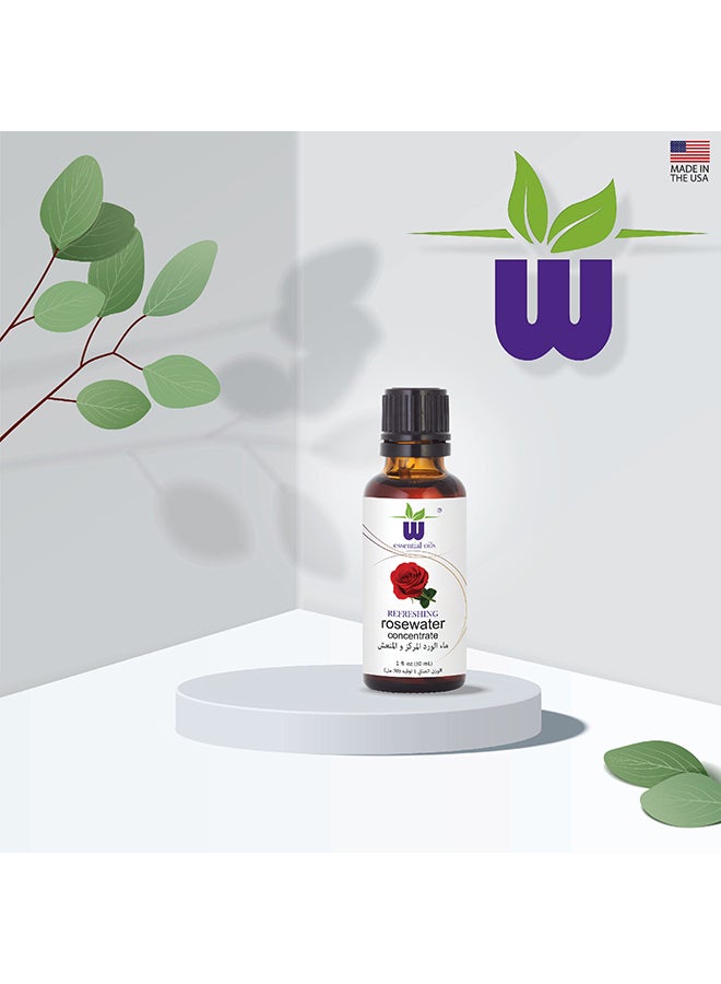 W Rosewater Concentrate Oil 30ml - Image 2