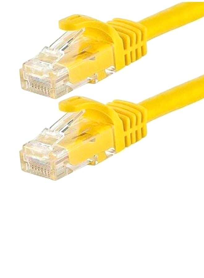 S-TEK Ethernet Patch Internet Cable Yellow - Image 2