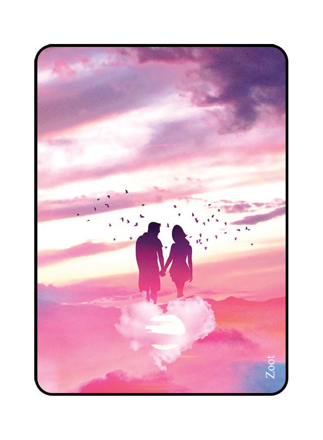 Zoot Protective Flip Case And Cover For Samsung Galaxy TAB A 10.1 2019  Pink Couple In The Sky Multicolour